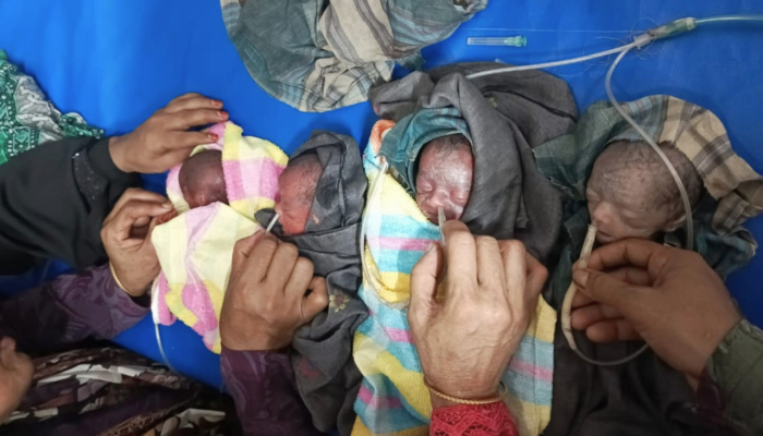 ফরিদপুরে একসঙ্গে জন্ম নেওয়া ৫ শিশুর ৪ জনেরই মৃত্যু