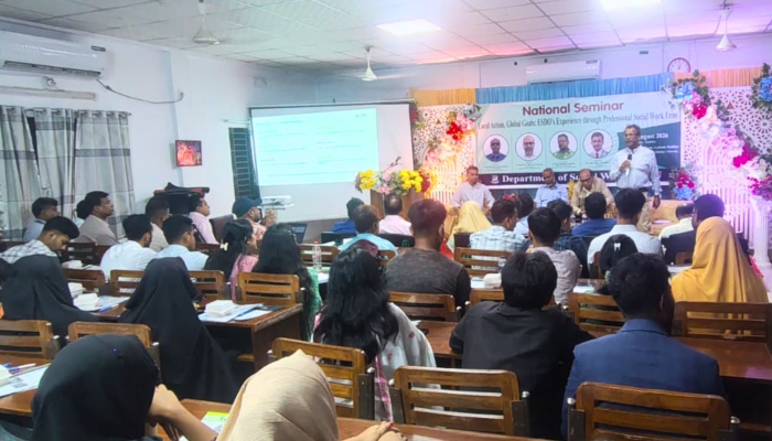 জাবিপ্রবিতে ‘লোকাল অ্যাকশন, গ্লোবাল গোলস’ শীর্ষক জাতীয় সেমিনার অনুষ্ঠিত