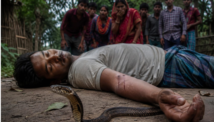 লোডশেডিংয়ে অন্ধকারে ঘরে ঢোকার পথে সাপের কামড়, বৃদ্ধার মৃত্যু