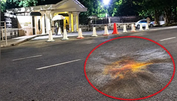 তেজগাঁওয়ে প্রধানমন্ত্রীর কার্যালয়ের সামনে ককটেল বিস্ফোরণ, তদন্তে পুলিশ