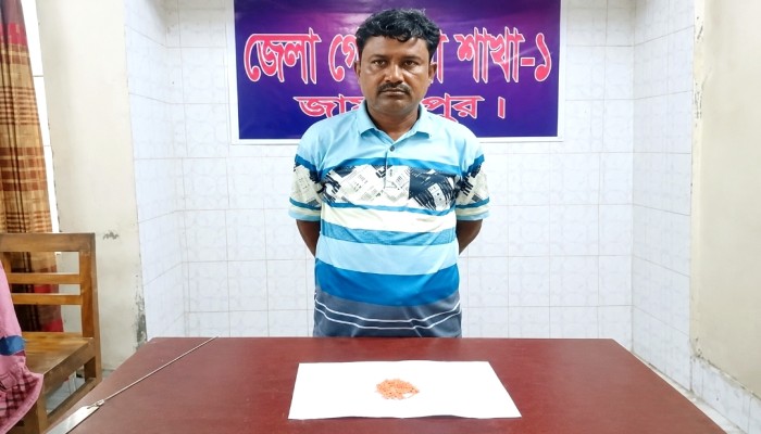 জামালপুরে ৮৩ পিস ইয়াবাসহ বিএনপি নেতা গ্রেপ্তার